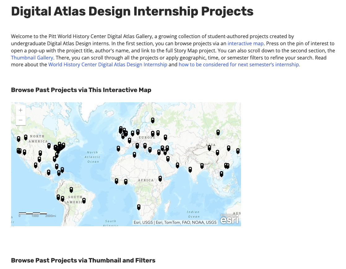 Digital Atlas Design Internship