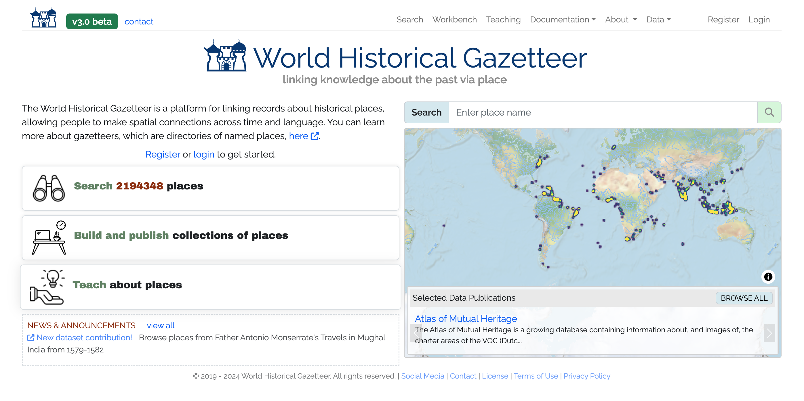 World Historical Gazetteer Image